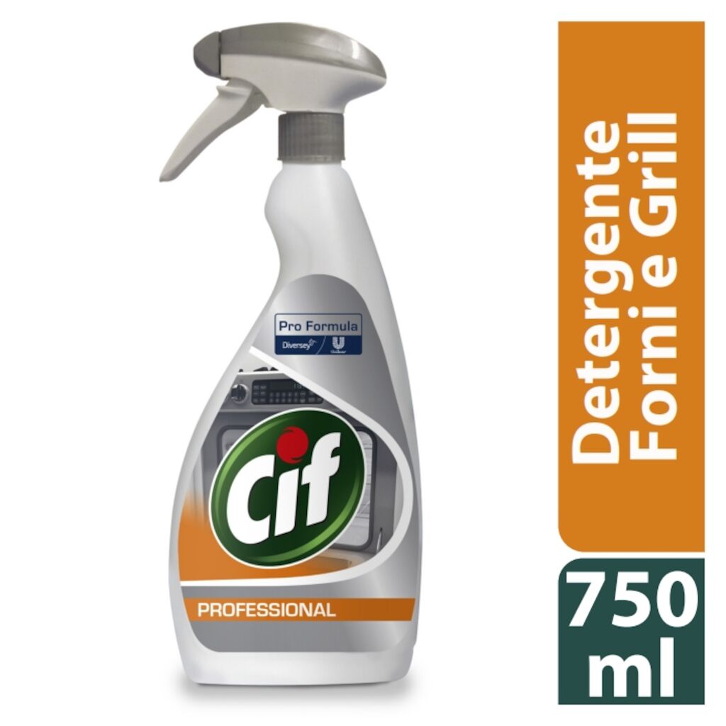 Cif Forni e Grill 6x0.75L - Detergente per forno e grill